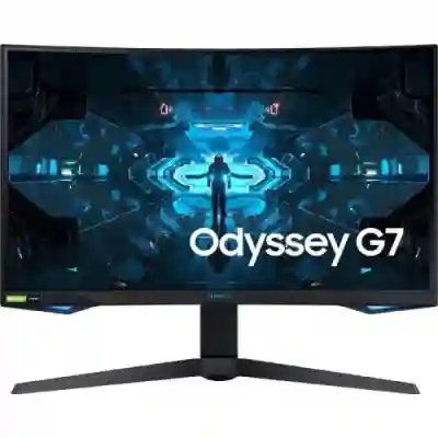 Monitor LED Curbat Samsung Odyssey G7 LC27G75TQSRXEN, 27inch, 2560x1440, 1ms, Black