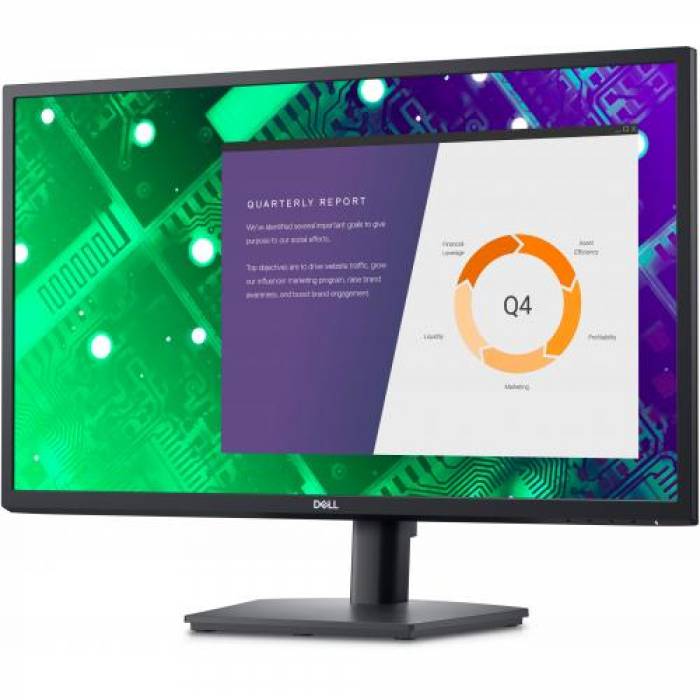 Monitor LED Dell E2722HS, 27inch, 1920x1080, 5ms GTG, Black