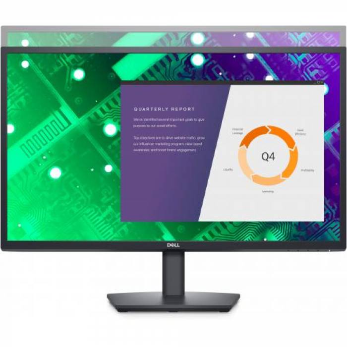 Monitor LED Dell E2722HS, 27inch, 1920x1080, 5ms GTG, Black