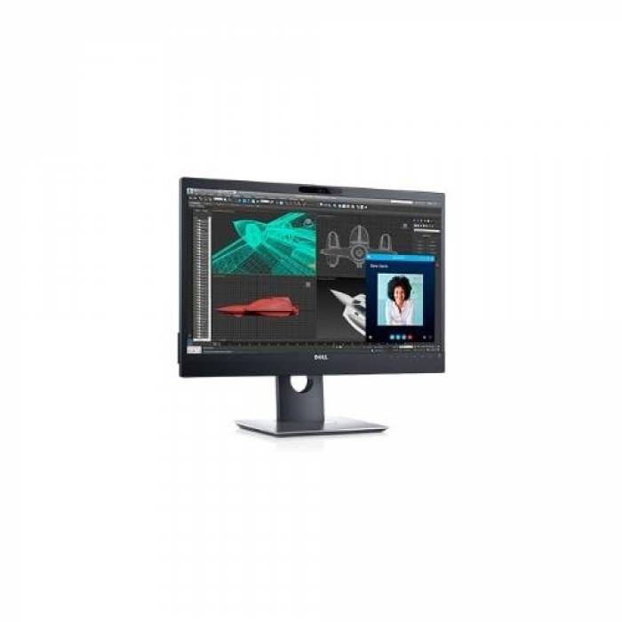 Monitor LED DELL Professional P2418HZM, 23.8inch, 1920x1080, 6ms GTG, Black-Grey