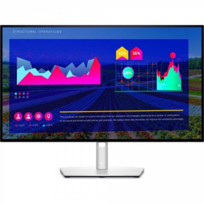 Monitor LED DELL UltraSharp U2722D, 27inch, 2560x1440, 5ms GTG, Black-Silver