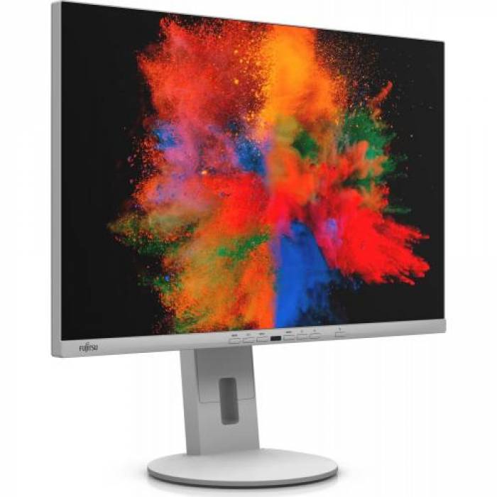 Monitor LED Fujitsu Display P2410 WE, 24.1inch, 1920x1080, 5ms GTG, Grey