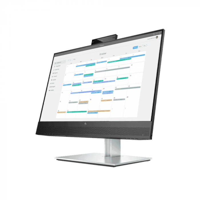 Monitor LED HP E24MV G4, 23.8inch, 1920x1080, 5ms GTG, Black-Silver