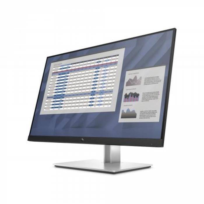 Monitor LED HP E27 G4, 27inch, 1920x1080, 5ms GTG, Black-Silver