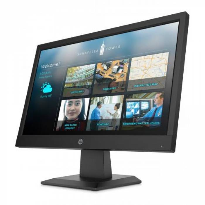 Monitor LED HP P19B G4, 18.5inch, 1366x768, 5ms GTG, Black