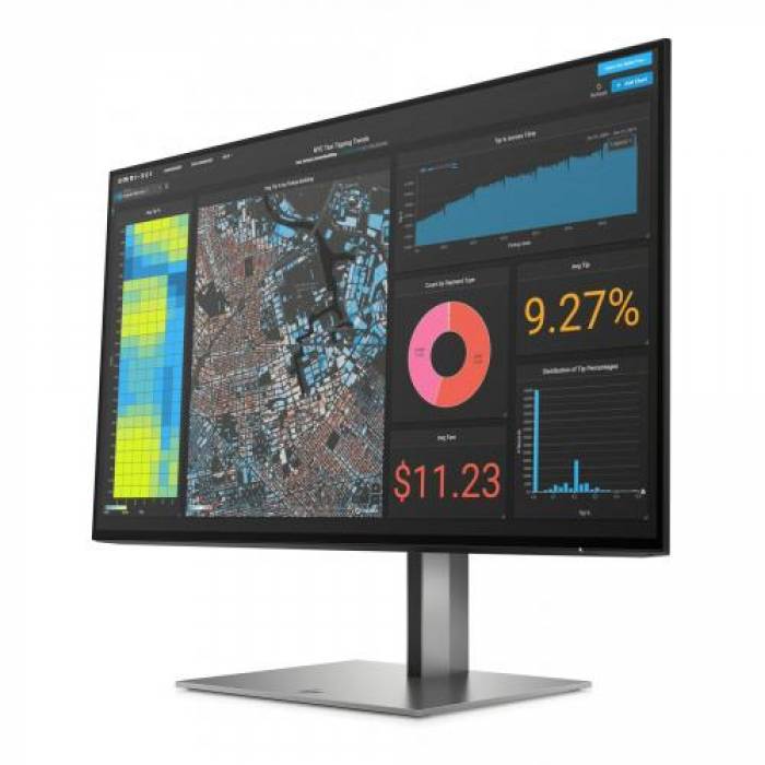 Monitor LED HP Z24F G3, 23.8inch, 1920x1080, 5ms, Black