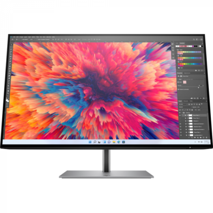 Monitor LED HP Z24Q G3, 23.8inch, 2560x1440, 5ms GTG, Black-Silver