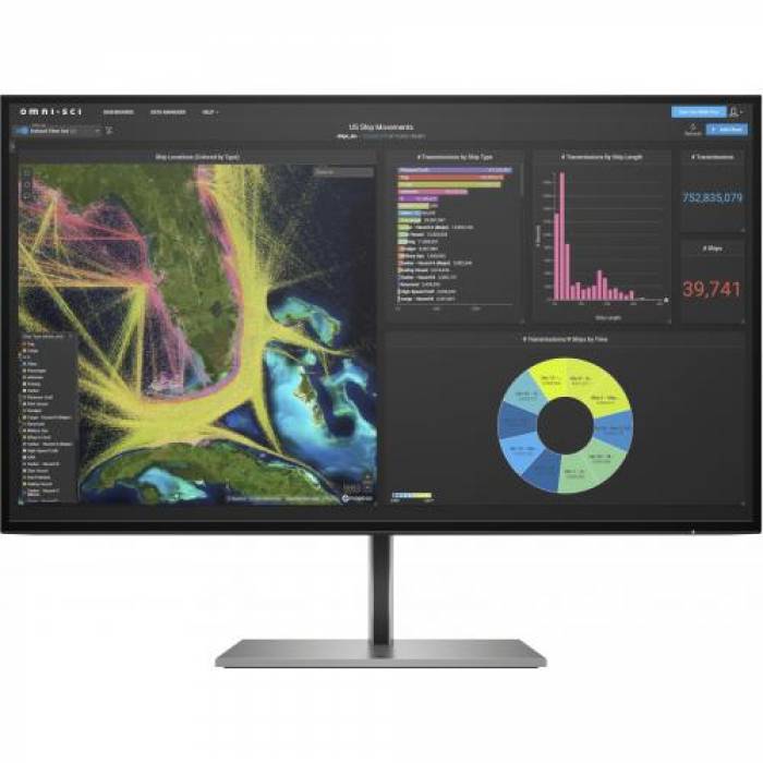 Monitor LED HP Z27k G3, 27inch, 3840x2160, 5ms GTG, Turbo Silver