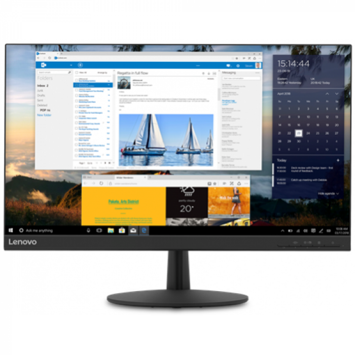 Monitor LED Lenovo L24Q-35, 23.8 inch, 2560x1440, 4ms, Black