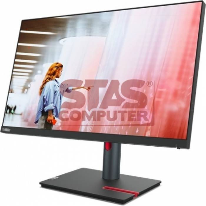 Monitor LED Lenovo ThinkVision P24q-30, 23.8inch, 2560x1440, 4ms GTG, Black