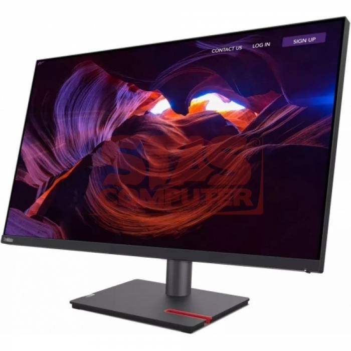 Monitor LED Lenovo ThinkVision P32p-30, 31.5inch, 3840x2160, 6 ms, Black