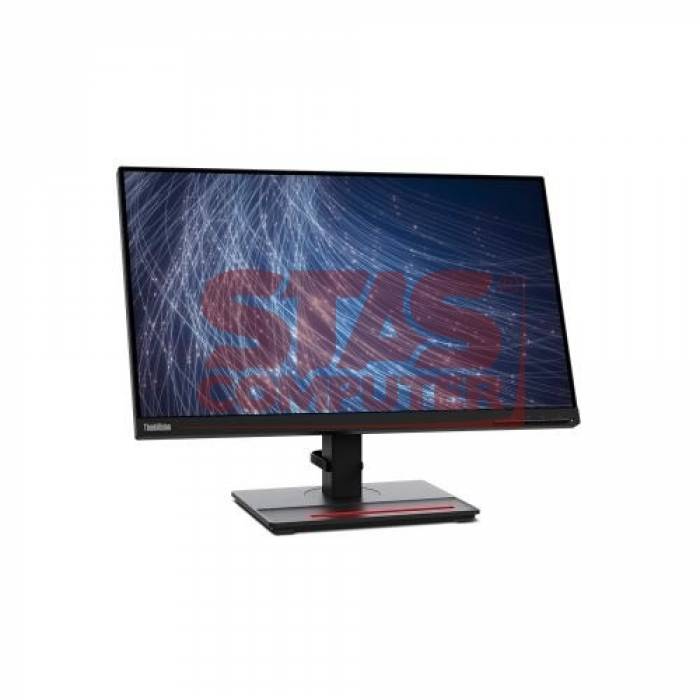 Monitor LED Lenovo ThinkVision T24m-29, 23.8inch, 1920x1080, 4ms, Raven Black