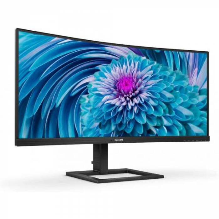 Monitor LED Philips 346E2CUAE, 34inch, 3440x1440, 4ms, Black