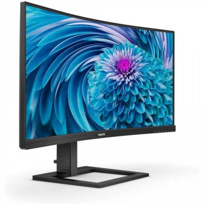 Monitor LED Philips 346E2CUAE, 34inch, 3440x1440, 4ms, Black