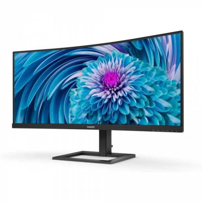 Monitor LED Philips 346E2CUAE, 34inch, 3440x1440, 4ms, Black