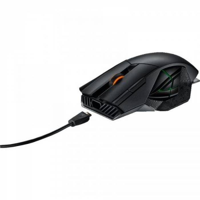 Mouse Laser Asus ROG Spatha, USB Wireless, Black