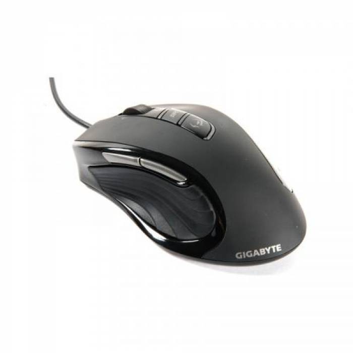 Mouse Laser Gigabyte M6980X, USB, Black