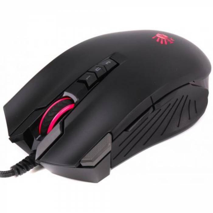 Mouse Optic A4Tech Bloody V9M, Red LED, USB, Black