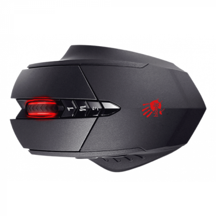 Mouse Optic A4Tech Bloody V9M, Red LED, USB, Black