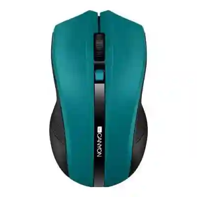 Mouse Optic Canyon CNE-CMSW05G, USB Wireless, Green-Black