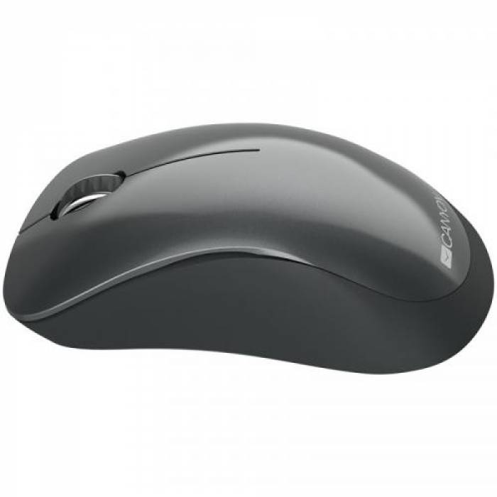 Mouse Optic Canyon CNE-CMSW11B, USB Wireless, Black