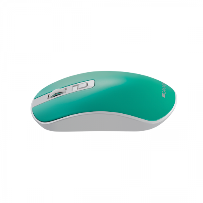 Mouse Optic Canyon CNS-CMSW18A, USB Wireless, Green