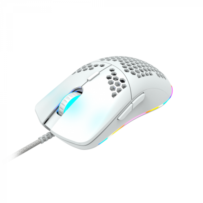 Mouse Optic Canyon Puncher GM-11, USB, White