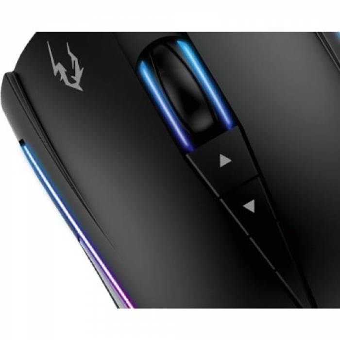 Mouse optic Gamdias Zeus M1 RGB LED, USB, Black