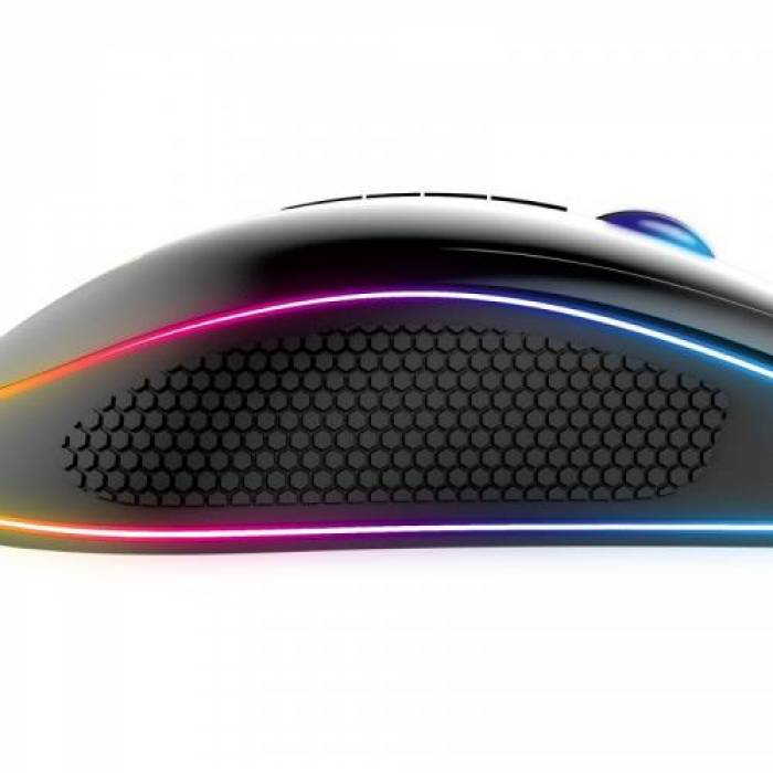 Mouse optic Gamdias Zeus M1 RGB LED, USB, Black