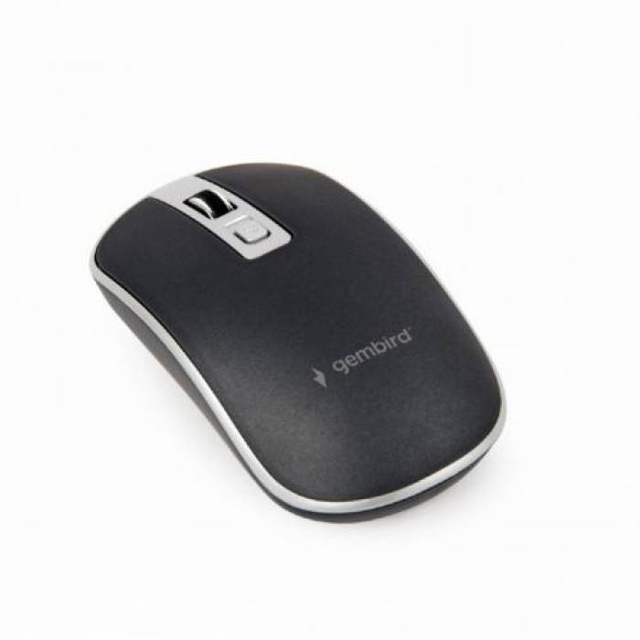 Mouse Optic Gembird MUS-4B-06-BS, USB, Black-White