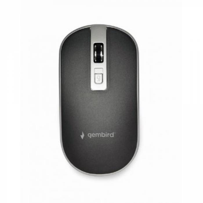 Mouse Optic Gembird MUS-4B-06-BS, USB, Black-White