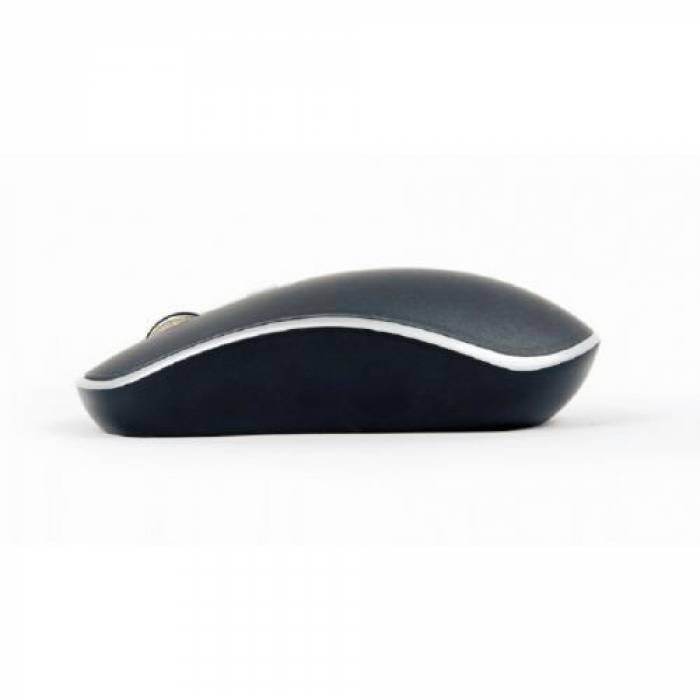 Mouse Optic Gembird MUS-4B-06-BS, USB, Black-White