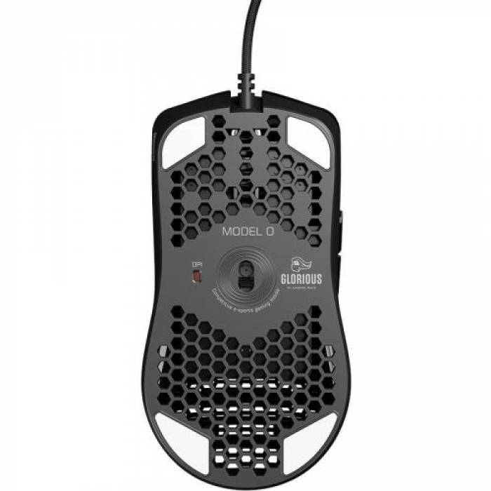 Mouse Optic Glorious PC Gaming Race Glorious Model O Minus, USB, Matte Black