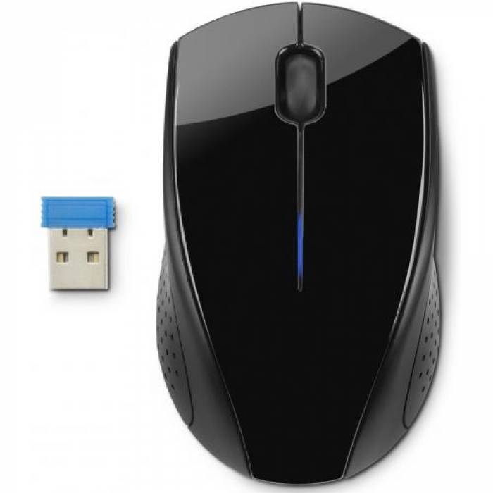 Mouse Optic HP 220, Wireless, Black