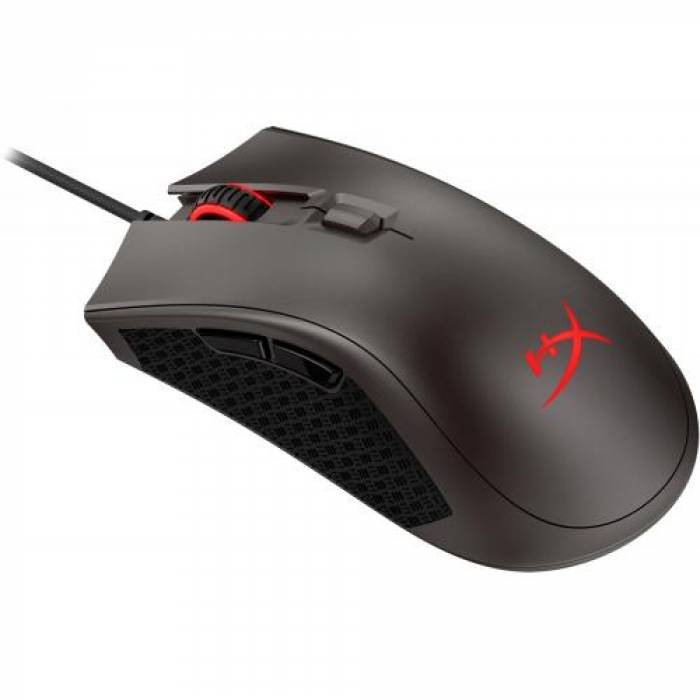 Mouse Optic HP HyperX Pulsefire FPS Pro, RGB LED, USB, Gunmetal