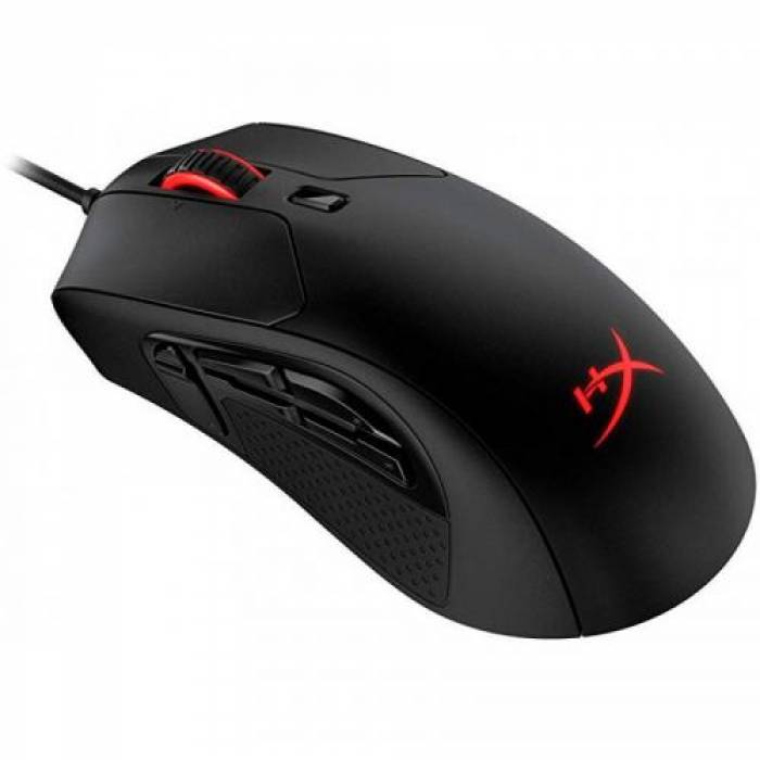 Mouse Optic HP HyperX Pulsefire Raid, RGB LED, USB, Black