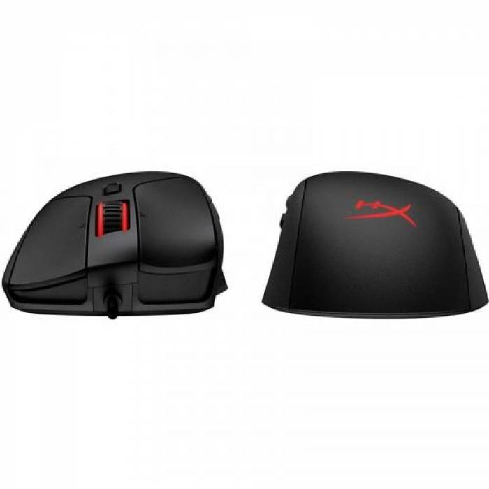 Mouse Optic HP HyperX Pulsefire Raid, RGB LED, USB, Black