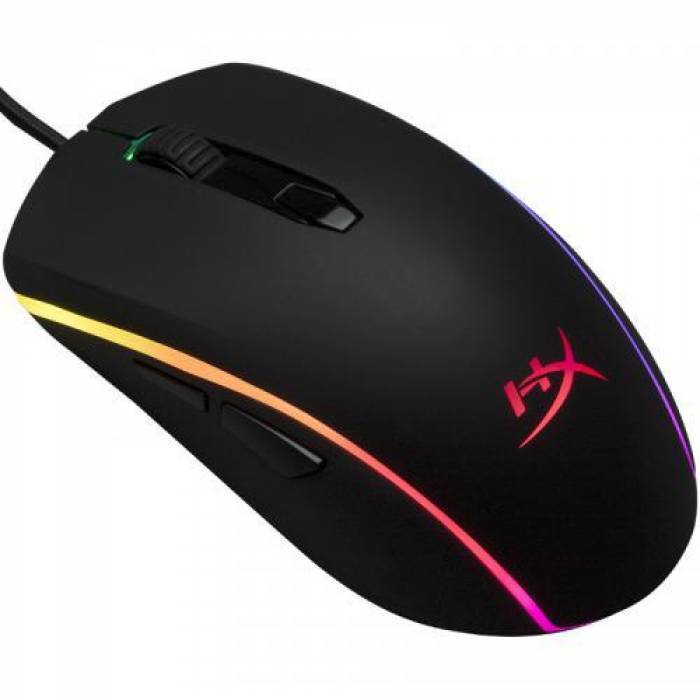 Mouse Optic HP HyperX Pulsefire Surge, RGB LED, USB, Black