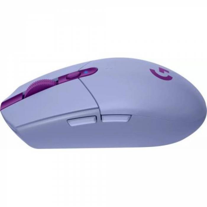 Mouse Optic Logitech G305 Lightspeed, USB Wireless, Lilac