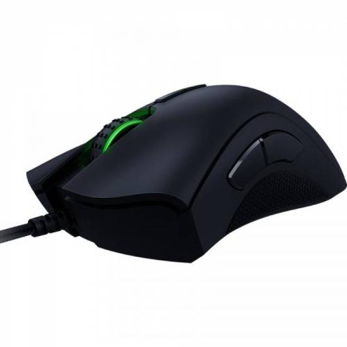 Mouse Optic Razer DeathAdder Elite, RGB LED, USB, Black