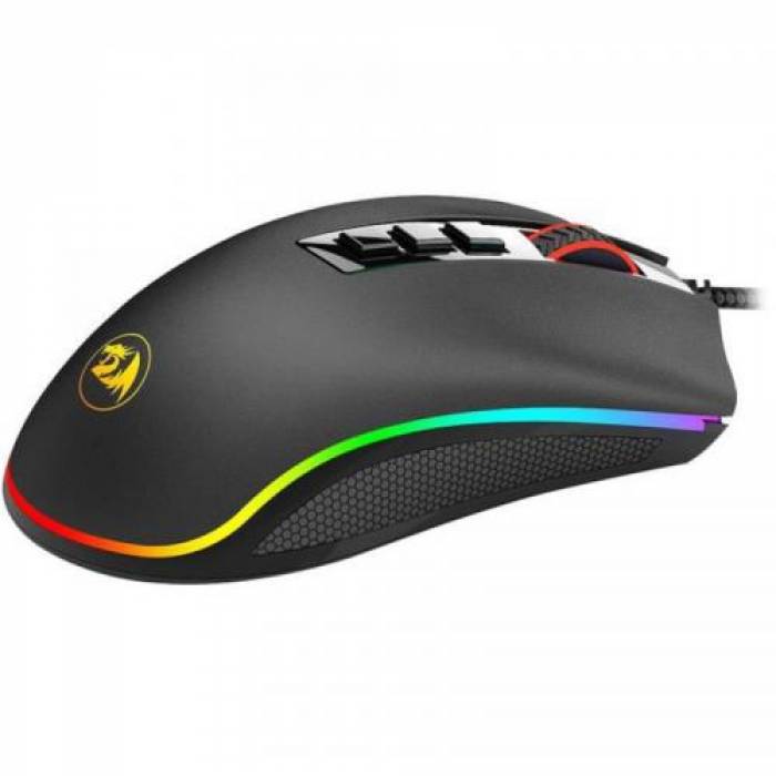 Mouse Optic Redragon Cobra V2 RGB, USB, Black