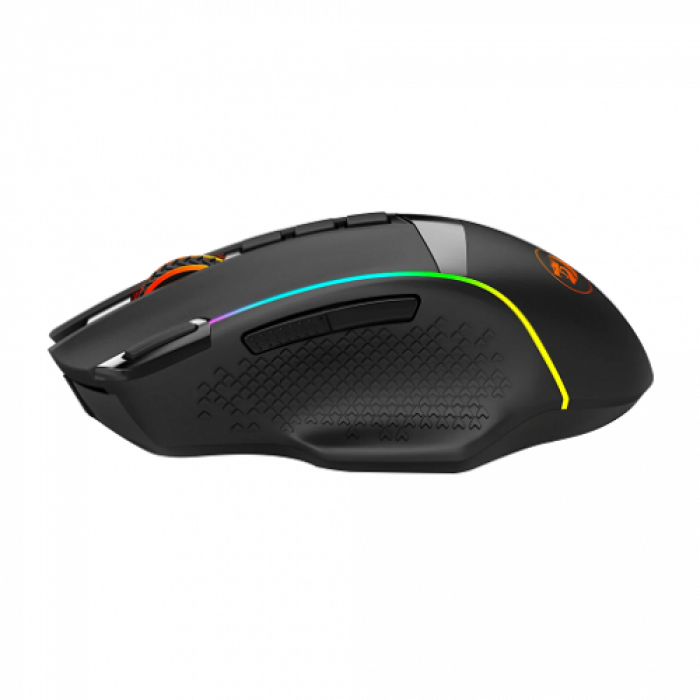 Mouse Optic Redragon Enlightment RGB, USB Wireless, Black