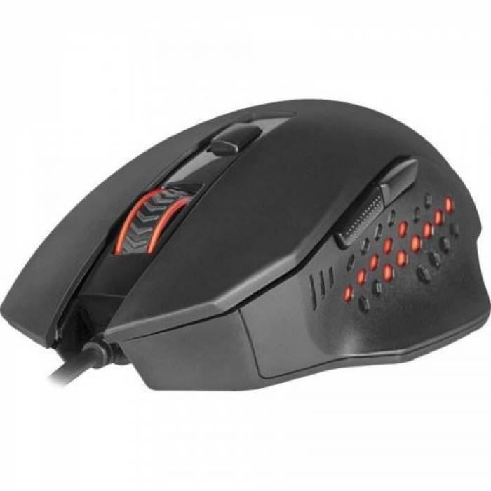 Mouse Optic Redragon Gainer, RGB LED, USB, Black