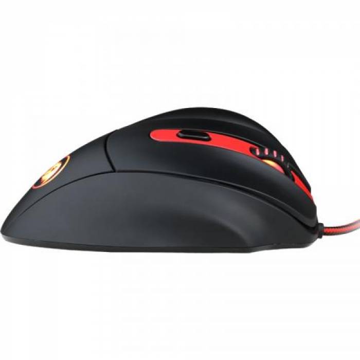 Mouse optic Redragon Smilodon, USB, Black/Red