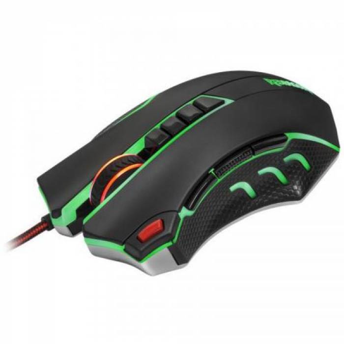 Mouse Optic Redragon TitanoBoa2 Chroma, RGB LED, USB, Black