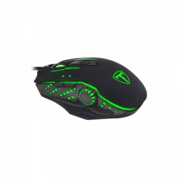 Mouse Optic T-Dagger Recruit, RGB LED, USB, Black