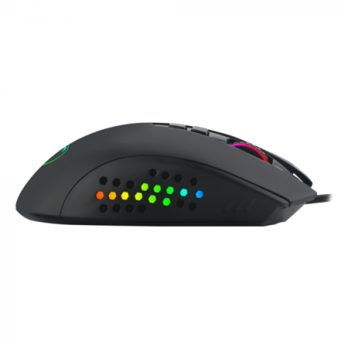 Mouse Optic T-Dagger Warrant Officer, RGB LED, USB, Black