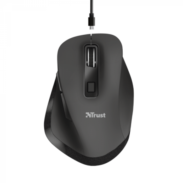 Mouse Optic Trust Fryda, USB Wireless, Black