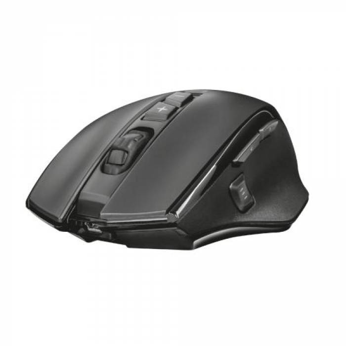 Mouse optic Trust GXT 140 Manx, RGB LED, USB Wireless, Black