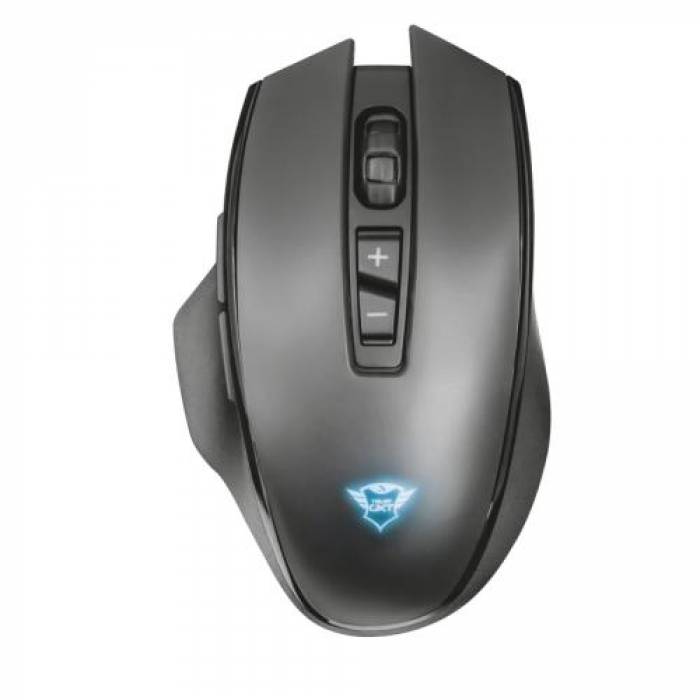 Mouse optic Trust GXT 140 Manx, RGB LED, USB Wireless, Black